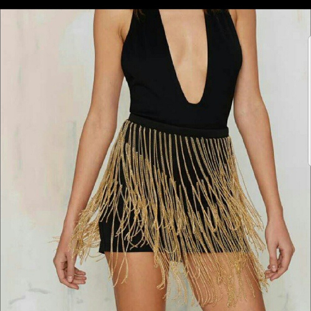 Chain bae skirt